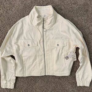 BP Cream Cropped Jacket NWT
